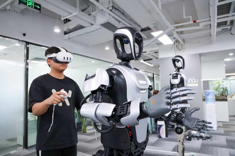 UBTECH Walker humanoid in industrial training