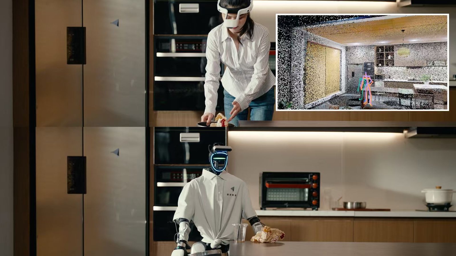 DataSmart robot fine manipulation in an industrial setting
