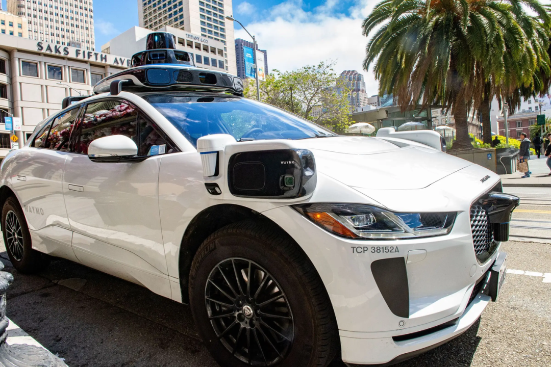Waymo autonomous vehicle operating on the streets of San Francisco