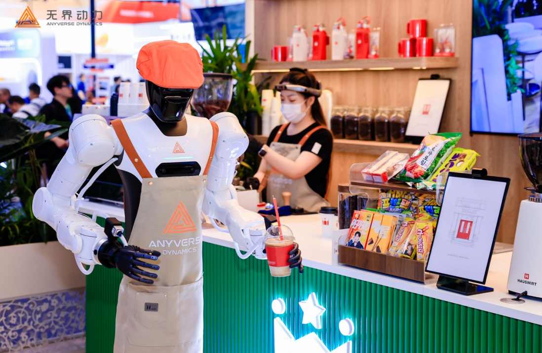 Wujie Dynamics MWA embodied brain powering robot K15