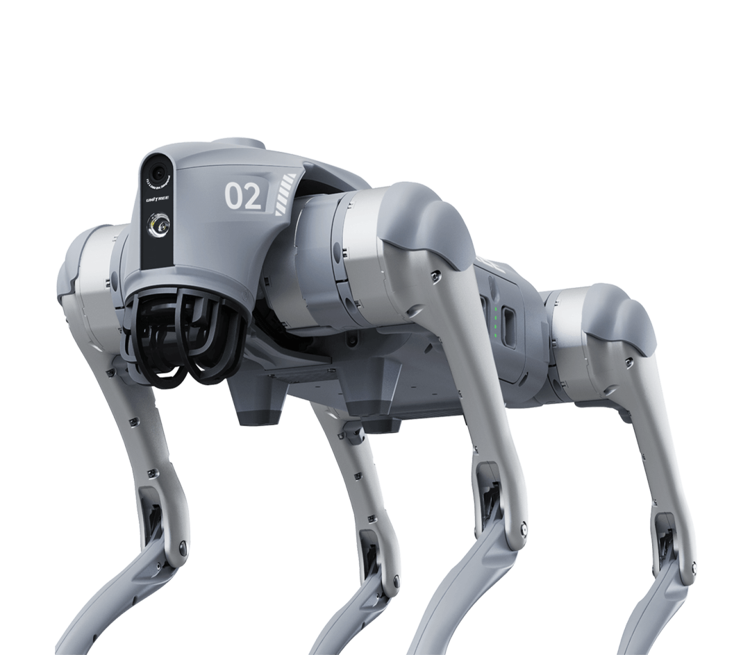 Unitree humanoid robot on display