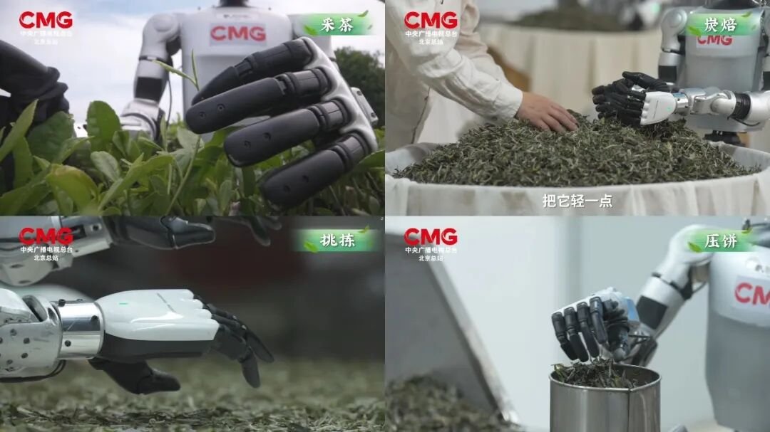 Dexterous hand on a robotic arm
