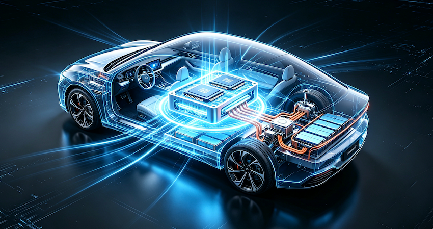 Panel session at the 2026 China Auto Forum discussing autonomous driving architecture