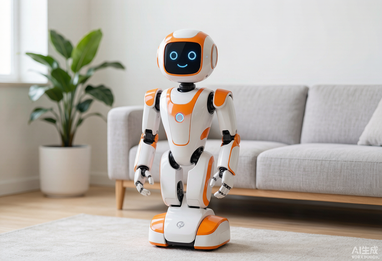 Qiyuan Q1 consumer humanoid robot on display