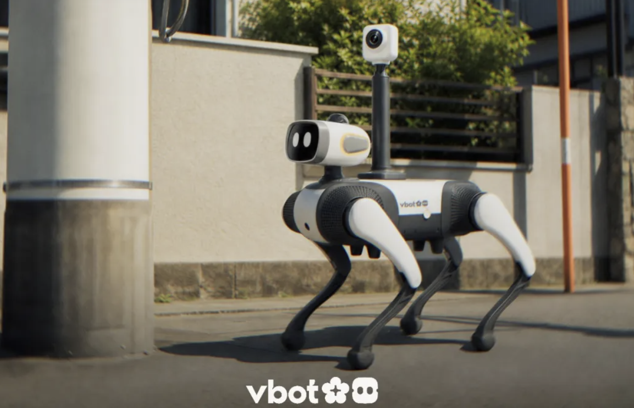 Vbot robot in elderly-care setting