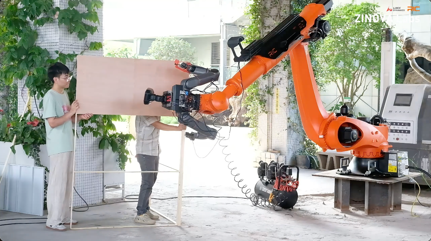 TRON 2 robot operating at height with extended reach
