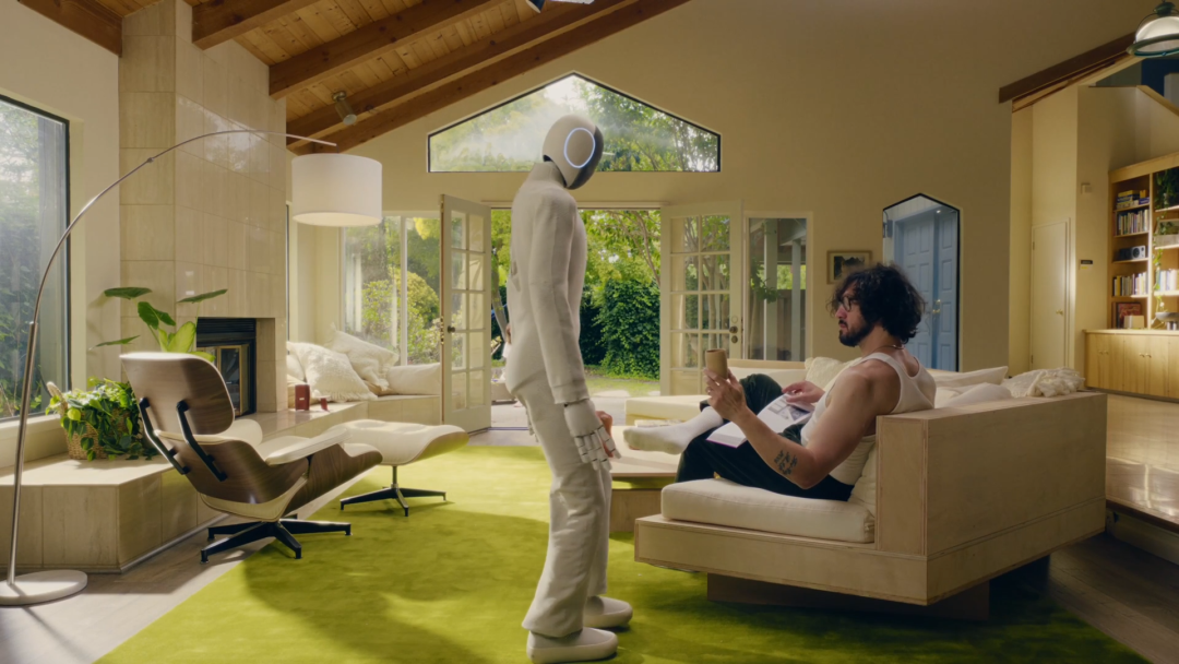 Humanoid service robot demonstrated in a retail environment