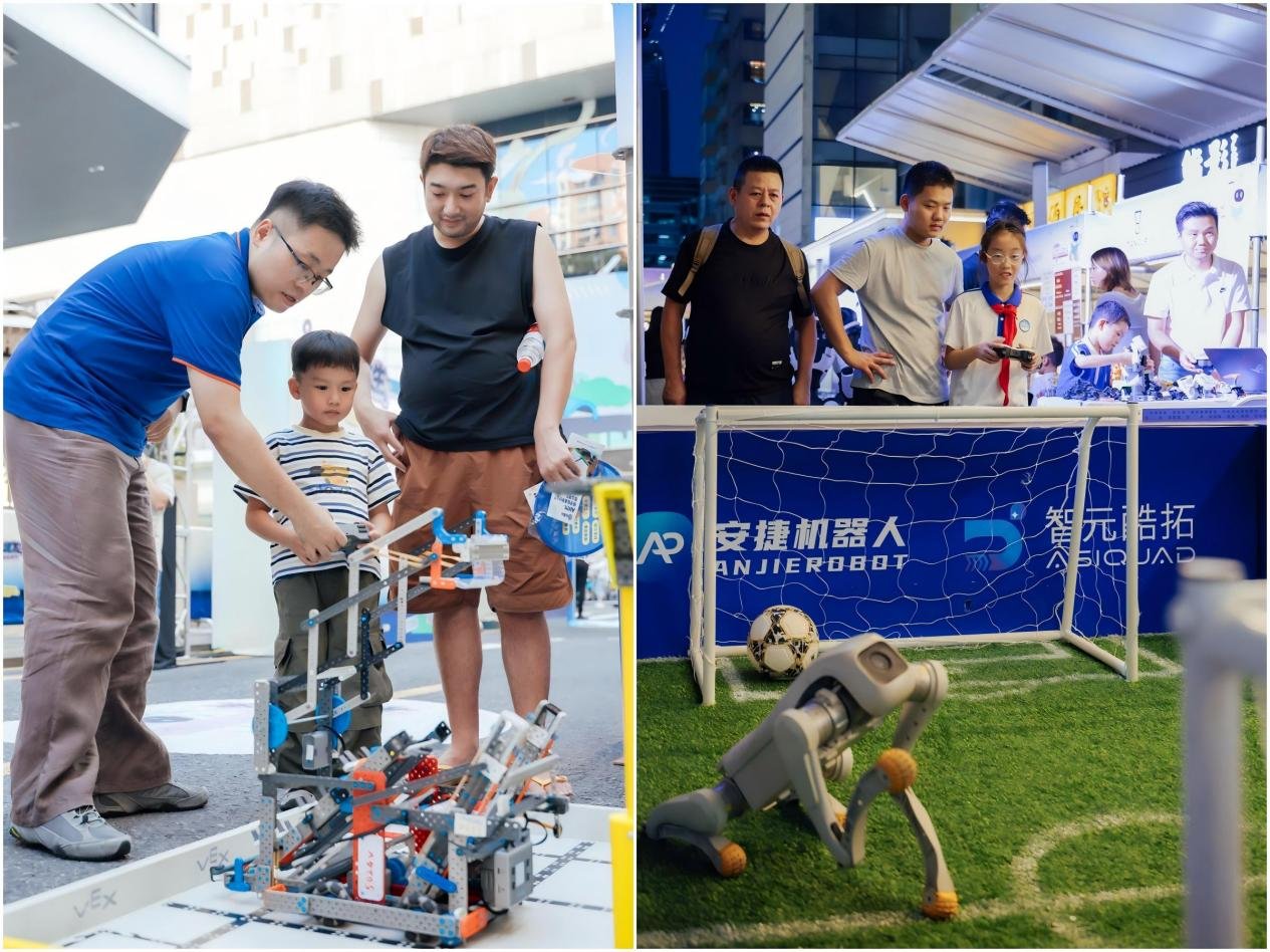 Powered exoskeleton demonstrated at the Huaqiangbei technology and lifestyle festival