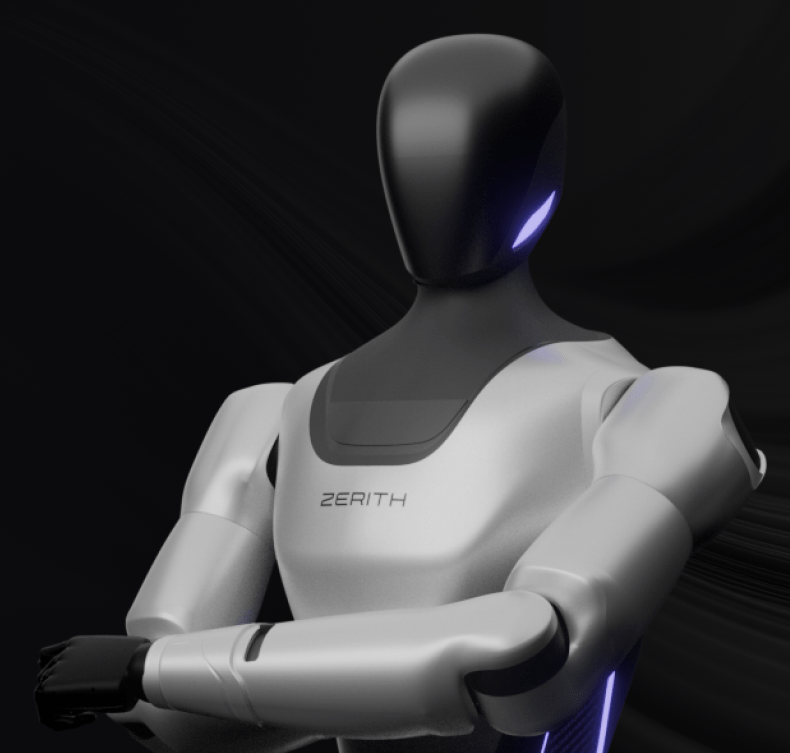 A Lingfang wheel-arm robot performing an interaction task