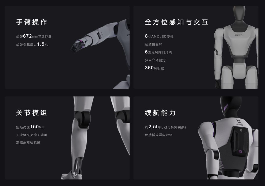 Lingfang humanoid in use