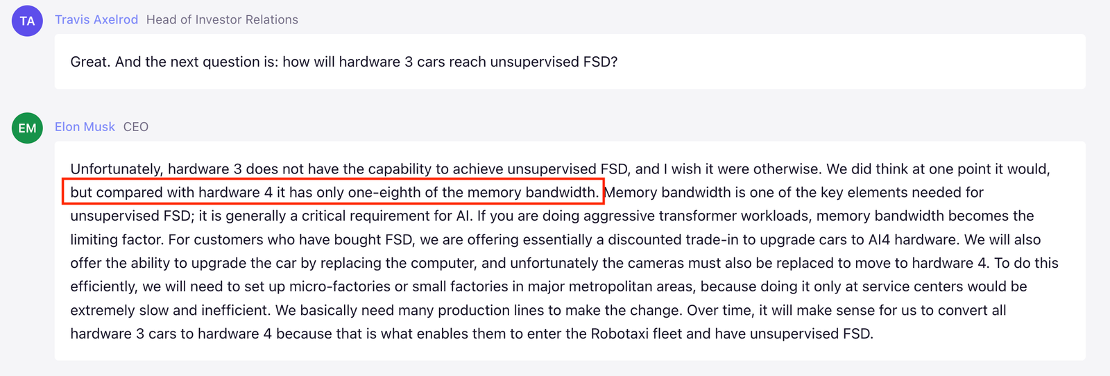 Tesla Model X FSD v14 Lite update description from 2017 model