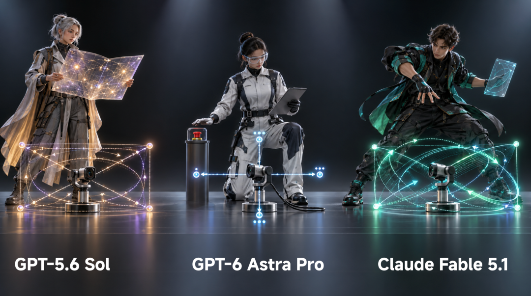 GPT-6 Astra, Fable 5.1 and Sol Each Drove the Same Robot. On