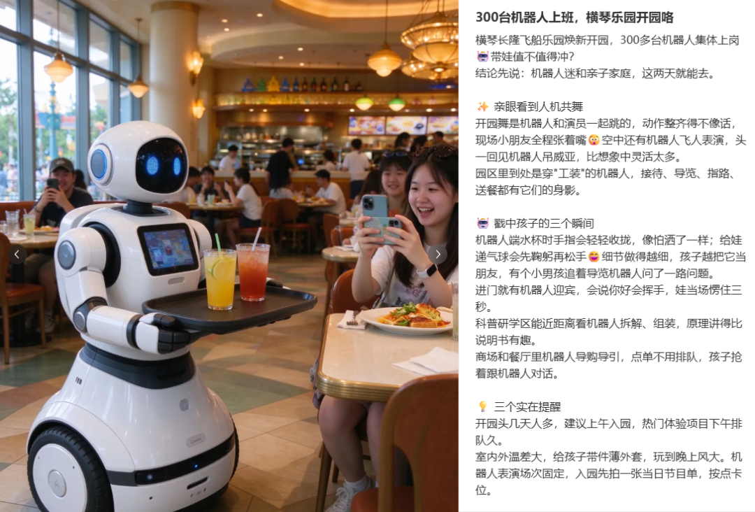 Humanoid robot serving customers at a retail station