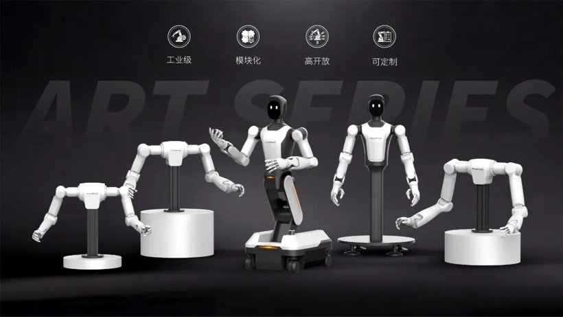 Faolf industrial robotic arm in a factory